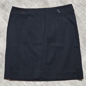 White House Black Market Black Mini Skirt